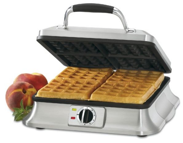 Waffeleisen mit Metallgehäuse