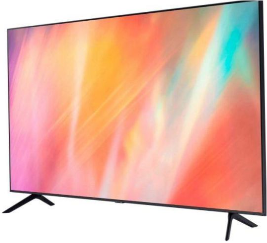 50" Samsung UE50AU7100U LED TV, HDR (2021), schwarz