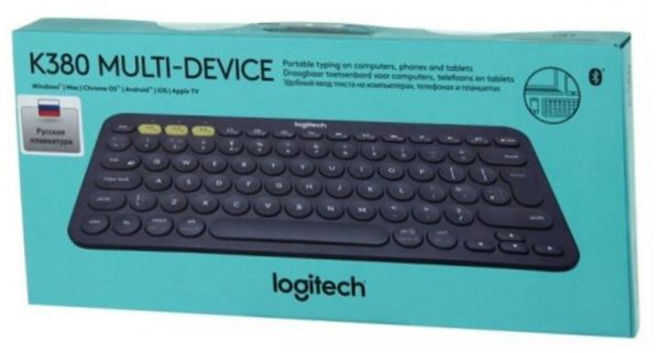 Logitech K380 Multi-Device dunkelgrau