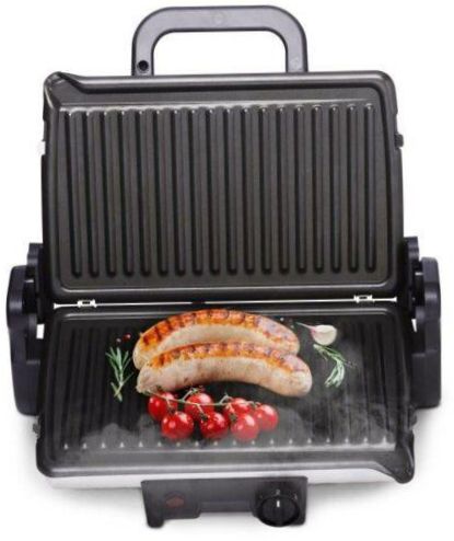 Tefal Minutengrill GC205012, schwarz/Metall