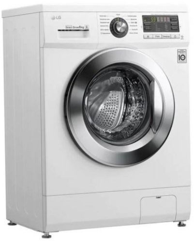 LG F1096ND3 Waschmaschine - zusätzliche Funktionen: Waagekontrolle, verzögerter Start, Schaumkontrolle, automatisches Wiegen, Wahl der Schleuderdrehzahl, Wahl der Waschtemperatur, Smart washing control