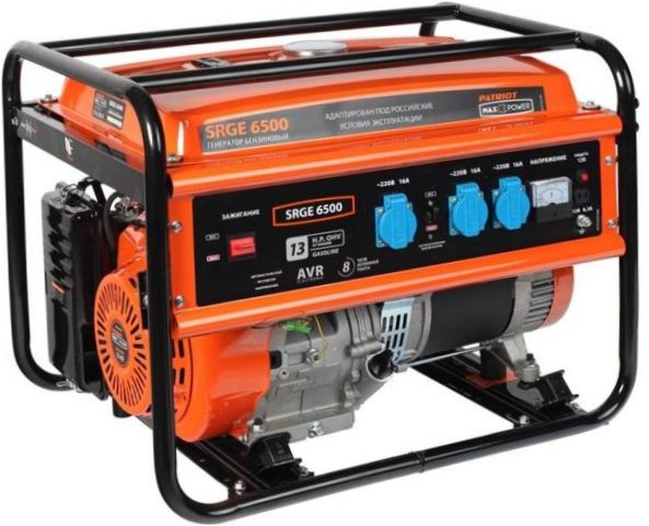 Benzin-Generator PATRIOT Max Power SRGE 6500 (474103166), (5500 W) - maximale Leistung: 5500 W