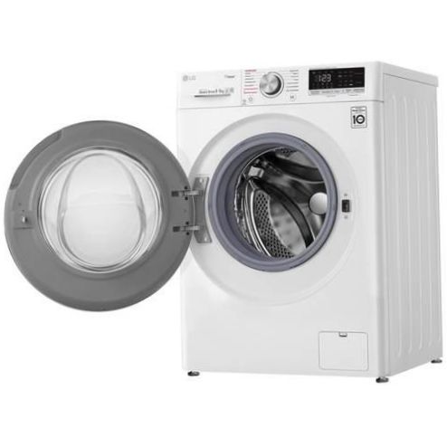 Waschmaschine mit Trockner LG AI DD F4V5VG0W - Schutz: vor Kindern, Auslaufen, Überspannungsschutz