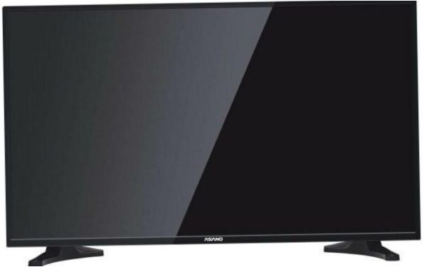 50" Asano 50LF1010T LED TV (2019), schwarz