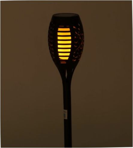 ERA Garden Light Torch ERASF020-33 LED, Farbe der Halterung: schwarz, Farbe des Diffusors: schwarz