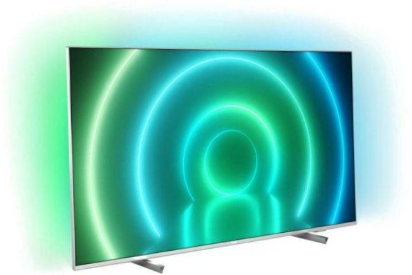 55" TV Philips 55PUS7956/60 HDR (2021), silber