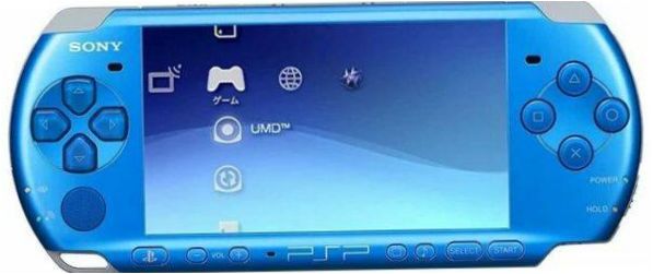 Sony PlayStation Portable Slim & Lite PSP-3000, rot,