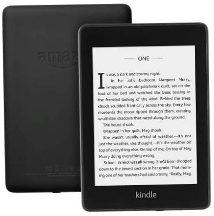 6" Amazon Kindle Paperwhite 2018 32Gb 32GB eBook - Abmessungen: 143x190x14mm, Gewicht: 520g