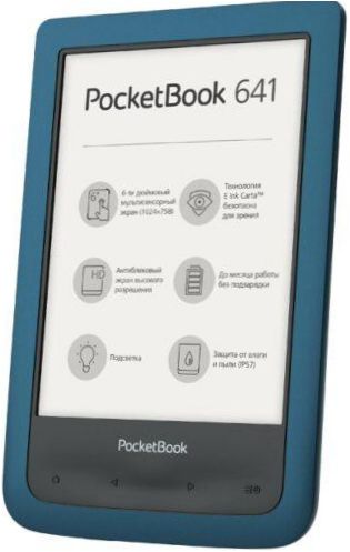 6" PocketBook 641 Aqua 2 8GB E-Book - Diagonale: 6" (1440x1080, 300 ppi)
