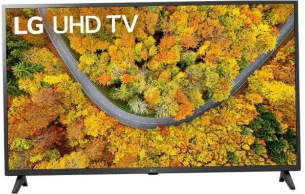 43" LG 43UP75006LF LED TV, HDR (2021), schwarz