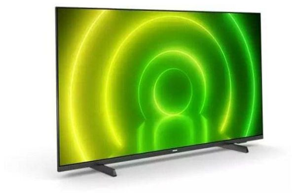 55" Philips 55PUS7406/60 LED, HDR (2021), schwarz