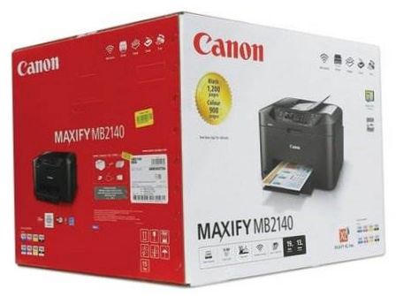 Canon MAXIFY MB2140, Farbe, A4, Schwarz
