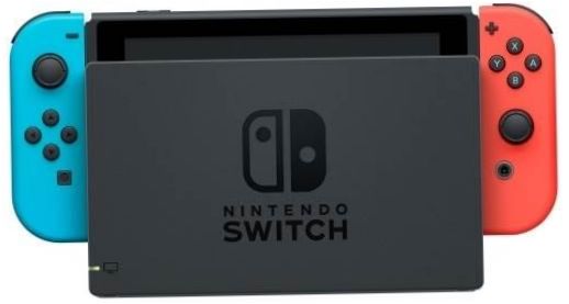 Nintendo Switch rev.2 32GB, neonblau, neonrot,