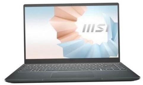 14" MSI Modern 14 B11MOU-45 (1920x1080, Intel Core i7 2.8GHz, 8GB RAM, 512GB SSD, Win10 Home) Laptop, 9S7-14D314-451, kohlenstoffgrau