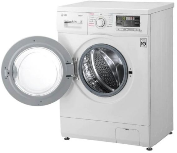 LG F1296CDS Waschmaschine mit Trockner - Einstellung: freistehend