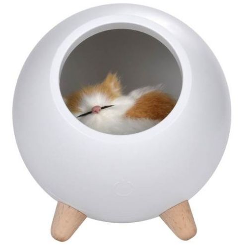 Nachtlicht ROXY-KIDS My little pet house Kitten house (R-NL0026) LED, 1.2W - Montageart: Tischaufstellung