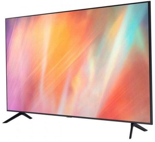 43" Samsung UE43AU7100U LED TV, HDR (2021), schwarz