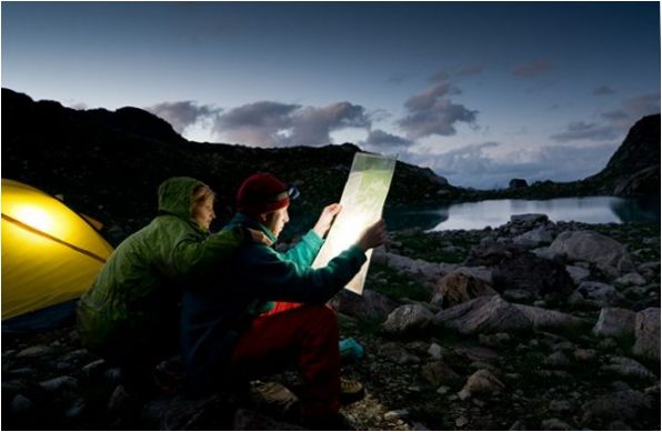 Stirnlampen für Camping