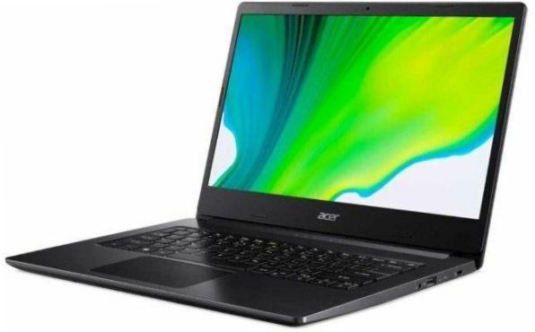 14" Acer Aspire 3 A314-22-R7SR Notebook (1920x1080, AMD Ryzen 3 2.6GHz, 4GB RAM, 128GB SSD, Win10 Home), NX.HVVER.001, Schwarz