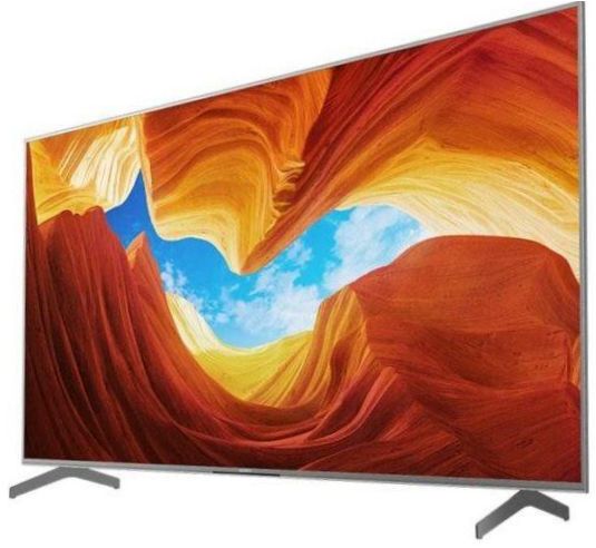 65" TV Sony KD-65XH9077 LED, HDR, Triluminos (2020), silber