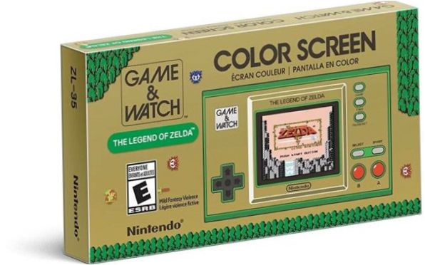 Nintendo Game & Watch, beige/grün