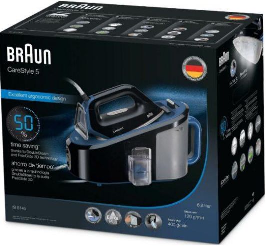 Braun IS 5145 CareStyle 5 Schwarz/Blau