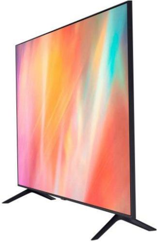 50" Samsung UE50AU7100U LED TV, HDR (2021), schwarz