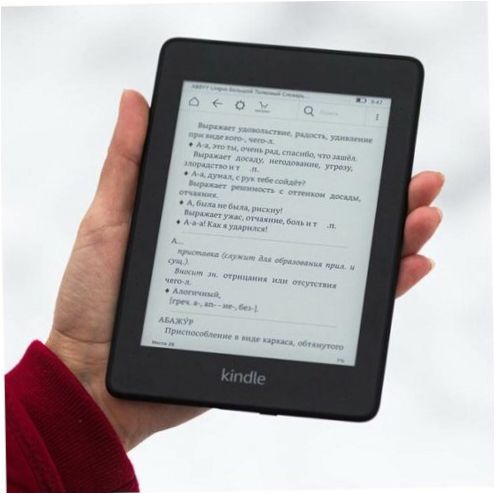 6" Amazon Kindle Paperwhite 2018 32Gb 32GB eBook - Designmerkmale: integrierte Hintergrundbeleuchtung