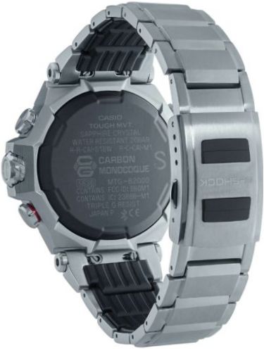 CASIO G-Shock MTG-B2000D-1AER Armbanduhr - Batterielaufzeit: 5400 ppm