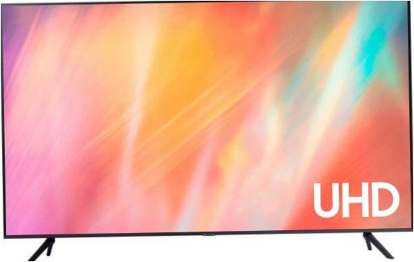 50" Samsung UE50AU7100U LED TV, HDR (2021), Schwarz