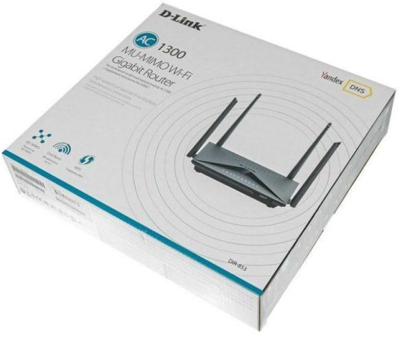 D-link DIR-853, schwarz