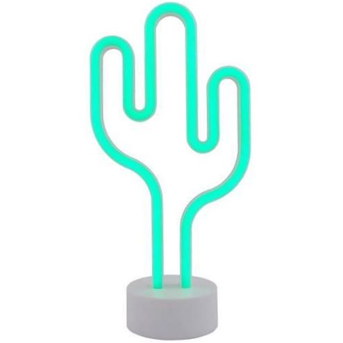 LED-Nachtlicht START Neon Jolly Cactus - Installation: Schreibtisch