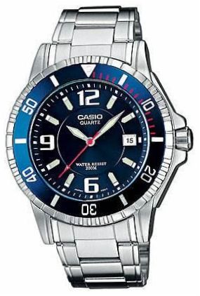 CASIO MTD-1053D-2A Armbanduhr - Display-Typ: Touchscreen