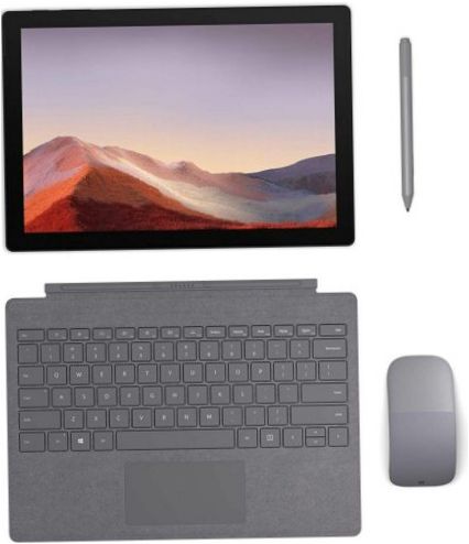Microsoft Surface Pro 7 i3 (2019), 4GB/128GB, Wi-Fi, Platin