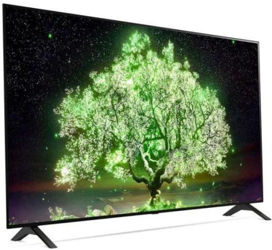 LG OLED55A1ARLA OLED, HDR (2021), schwarz