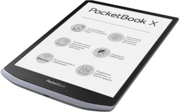 10.3" PocketBook X eBook - Akkulaufzeit: 15000 Seiten