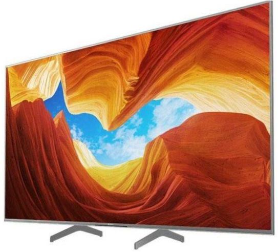 65" TV Sony KD-65XH9077 LED, HDR, Triluminos (2020), silber