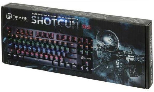 OKLICK 969G SHOTGUN Schwarz USB