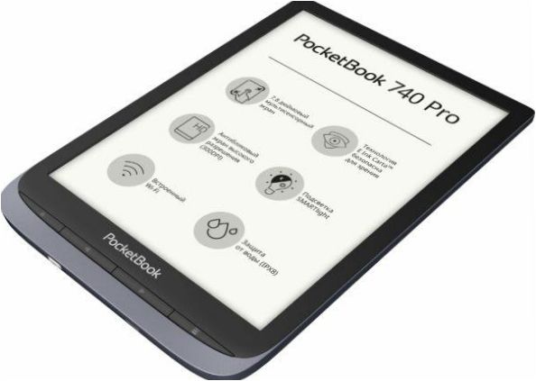 7.8" PocketBook 740 Pro / InkPad 3 Pro eBook - Buch- und Dokumentenformate: CHM, DJVU, DOC, EPub, FB2, HTML, PDF, RTF, TXT