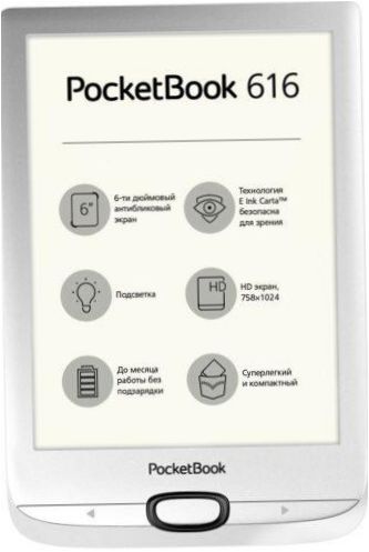 6" PocketBook 616 eBook 8 GB