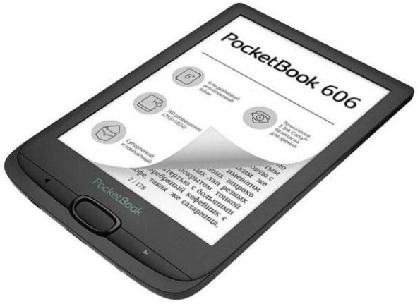 6" PocketBook 606 eBook 8GB - Akkulaufzeit: 8000 ppi