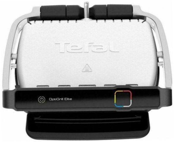 Tefal Optigrill Elite GC750, silber/schwarz