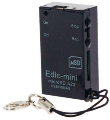 Edic-mini microSD A23 schwarz