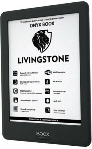6" ONYX BOOX Livingstone 8GB eBook - Bildschirmtyp: Carta Plus, Touchscreen