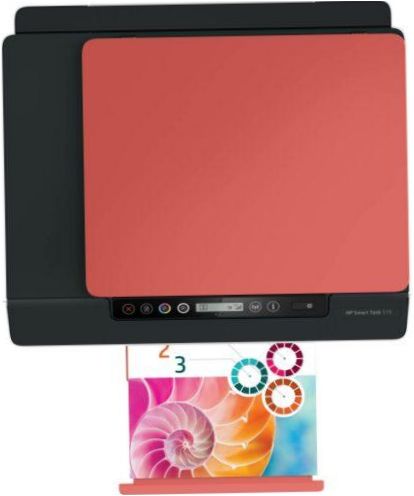 HP Smart Tank 519 Wireless, Farbe, A4, weiß/schwarz/rot