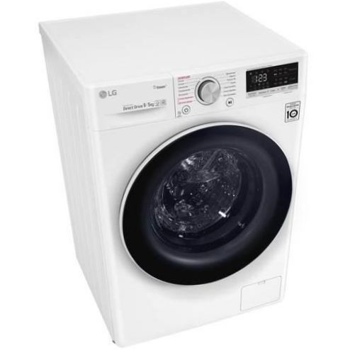 LG AI DD F4V5VG0W Waschmaschine mit Trockner - Beladung: 5.5Kg