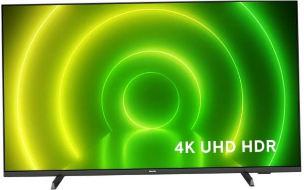 43" Philips 43PUS7406/60 HDR (2021) Fernseher, schwarz