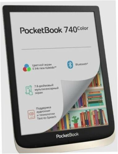 7.8" PocketBook 740 Color 16GB eBook - Bildschirmtyp: Carta, Touchscreen
