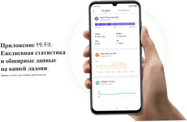 Xiaomi Mi Smart Band 5 Smart-Armband - Kompatibilität: iOS