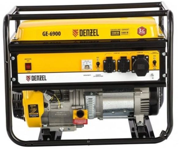 Benzin-Generator Denzel GE6900, (5500W) - Anzahl der Phasen: 1